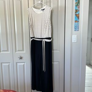 Tommy Hilfiger black & white jumpsuit, size 20W